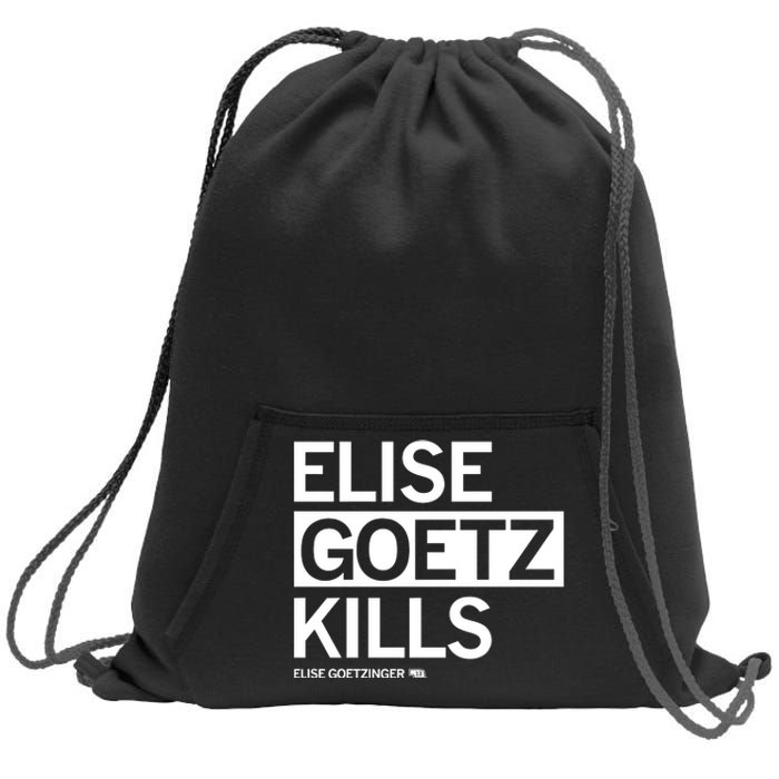 Elise Goetz Kills Elise Goetzinger Creighton Volleyball Sweatshirt Cinch Pack Bag