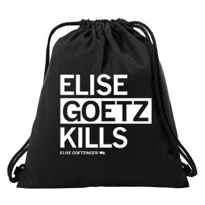 Elise Goetz Kills Elise Goetzinger Creighton Volleyball Drawstring Bag