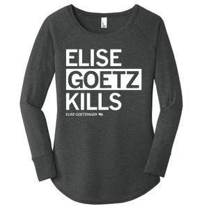 Elise Goetz Kills Elise Goetzinger Creighton Volleyball Women's Perfect Tri Tunic Long Sleeve Shirt