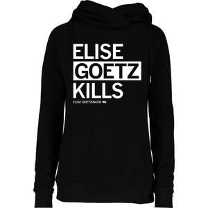 Elise Goetz Kills Elise Goetzinger Creighton Volleyball Womens Funnel Neck Pullover Hood