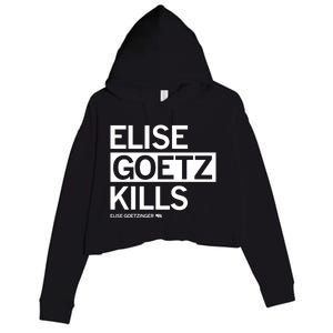 Elise Goetz Kills Elise Goetzinger Creighton Volleyball Crop Fleece Hoodie