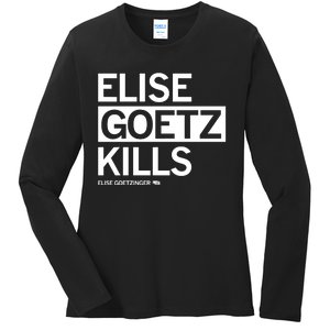 Elise Goetz Kills Elise Goetzinger Creighton Volleyball Ladies Long Sleeve Shirt