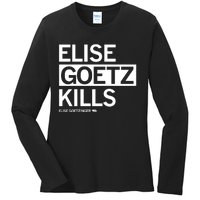 Elise Goetz Kills Elise Goetzinger Creighton Volleyball Ladies Long Sleeve Shirt