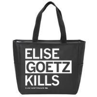 Elise Goetz Kills Elise Goetzinger Creighton Volleyball Zip Tote Bag