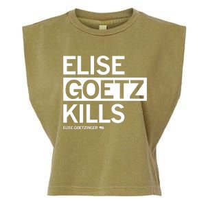 Elise Goetz Kills Elise Goetzinger Creighton Volleyball Garment-Dyed Women's Muscle Tee