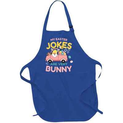 Easter Gnomes Kawaii Easter Sunday Gift Full-Length Apron With Pockets