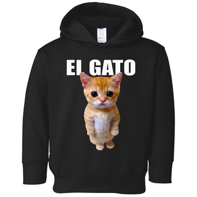 El Gato Meme Sad Crying Cat Munchkin Kitty Meme Trendy Toddler Hoodie