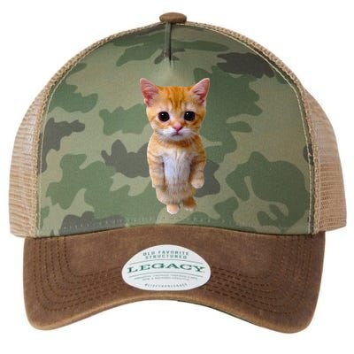 El Gato Meme Sad Crying Cat Munchkin Kitty Meme Trendy Legacy Tie Dye Trucker Hat