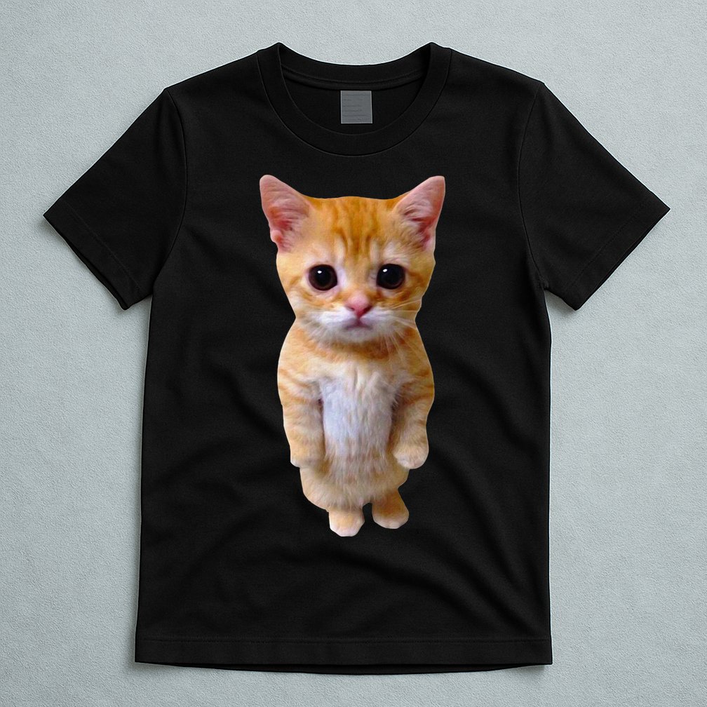 El Gato Meme Sad Crying Cat Munchkin Kitty Meme Trendy T-Shirt