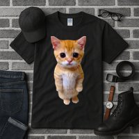 El Gato Meme Sad Crying Cat Munchkin Kitty Meme Trendy Tall T-Shirt