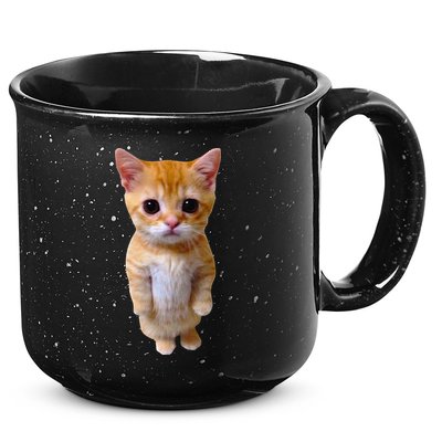 El Gato Meme Sad Crying Cat Munchkin Kitty Meme Trendy 15oz Campfire Ceramic Mug