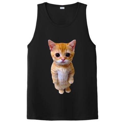 El Gato Meme Sad Crying Cat Munchkin Kitty Meme Trendy PosiCharge Competitor Tank