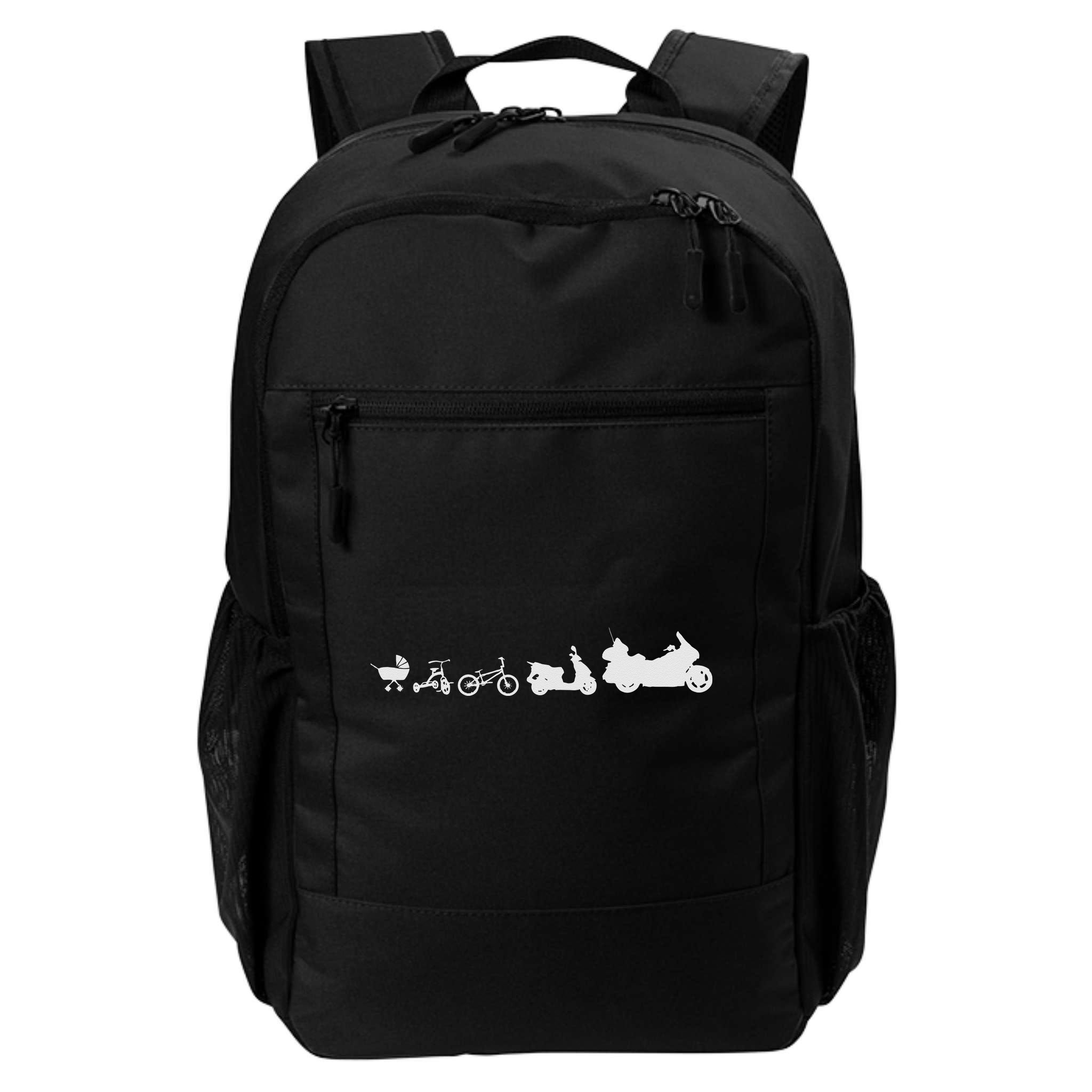 Evolution Goldwing Motorcycle Gift For Motorcyclist Biker Backpack