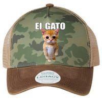 El Gato Meme Sad Crying Cat Munchkin Kitty Meme Trendy Legacy Tie Dye Trucker Hat