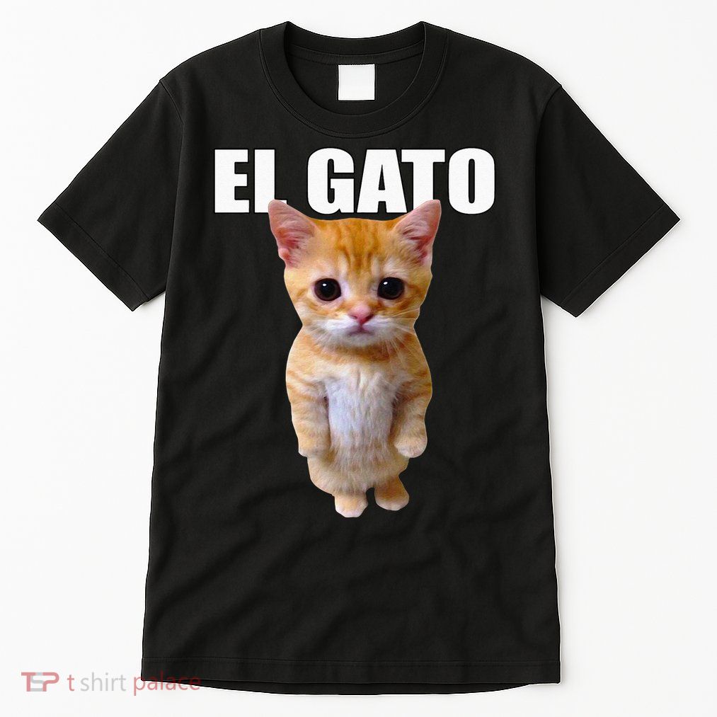 El Gato Meme Sad Crying Cat Munchkin Kitty Meme Trendy Tall T-Shirt