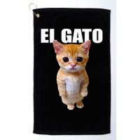 El Gato Meme Sad Crying Cat Munchkin Kitty Meme Trendy Golf Towel