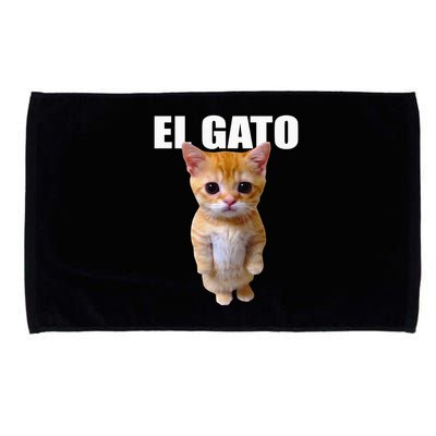 El Gato Meme Sad Crying Cat Munchkin Kitty Meme Trendy Microfiber Hand Towel