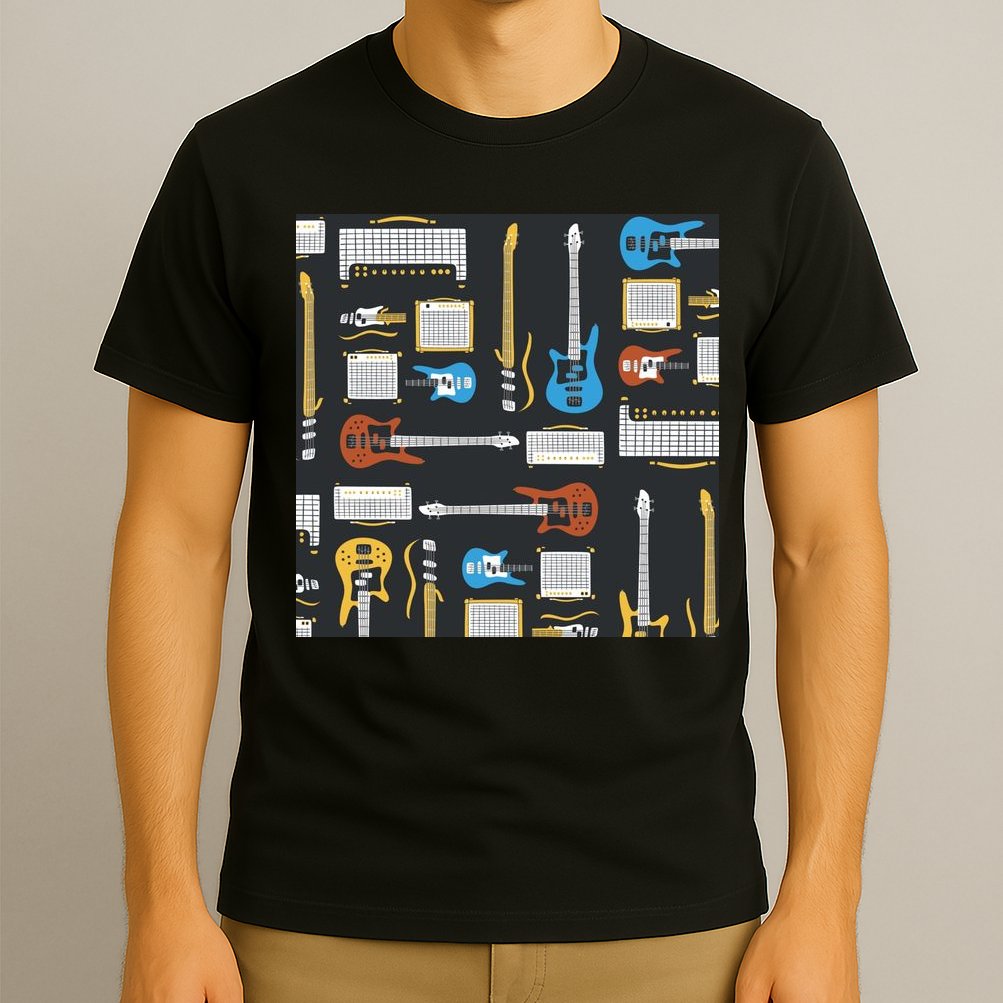 Electric Guitar Musical T-Shirt