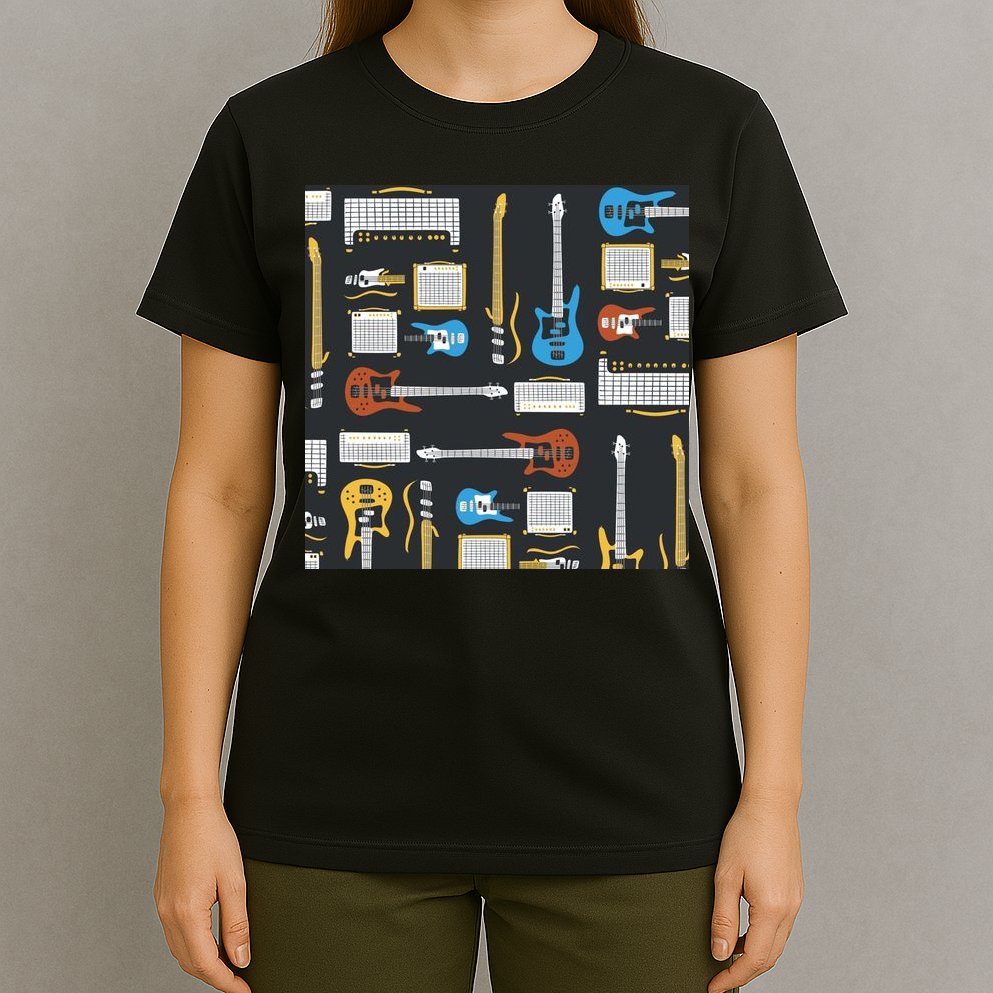 Electric Guitar Musical T-Shirt