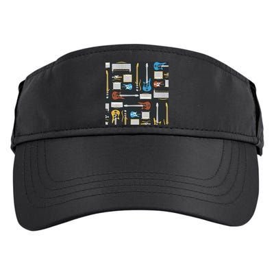 Electric Guitar Musical Adult Drive Performance Visor