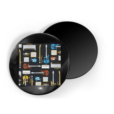 Electric Guitar Musical Magnet