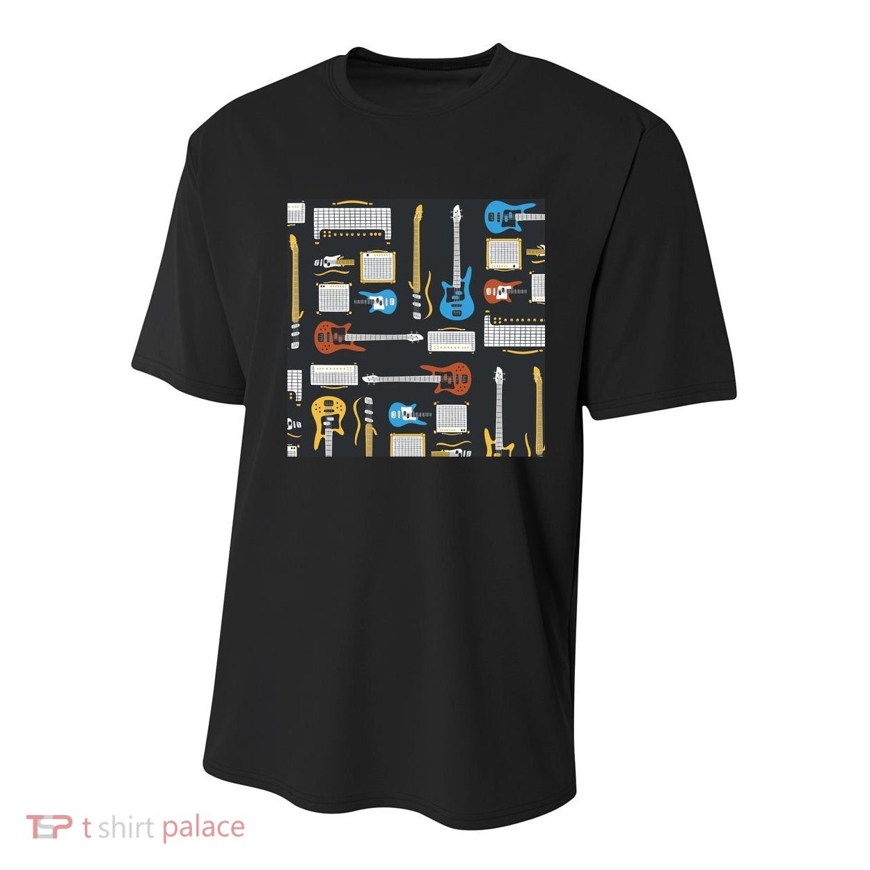 Electric Guitar Musical Youth Performance Sprint T-Shirt