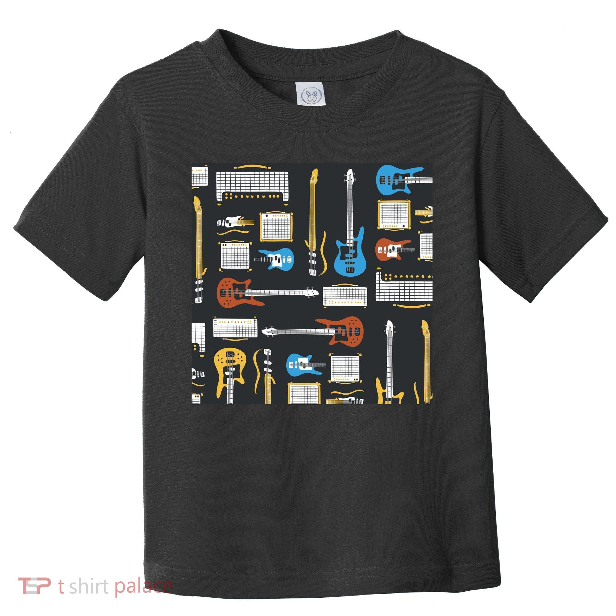 Electric Guitar Musical Toddler T-Shirt