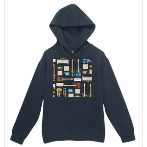 Electric Guitar Musical Urban Pullover Hoodie