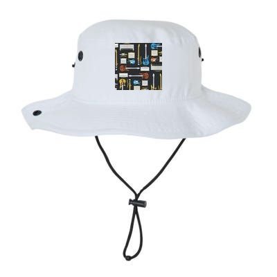 Electric Guitar Musical Legacy Cool Fit Booney Bucket Hat