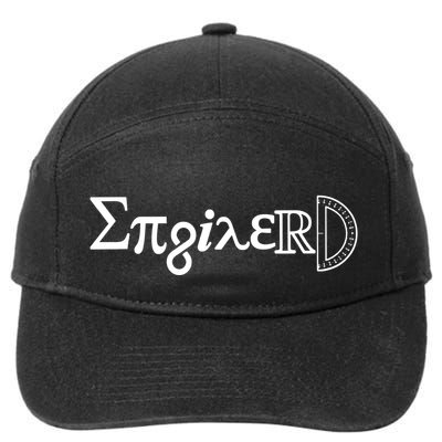 Engineer Gift Math Funny Science Geek Humor 7-Panel Snapback Hat