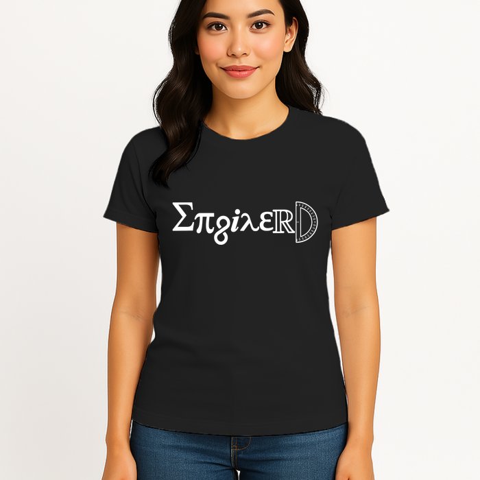 Engineer Gift Math Funny Science Geek Humor Women's T-Shirt