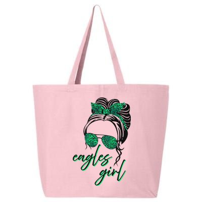 Eagles Girl Messy Bun 25L Jumbo Tote