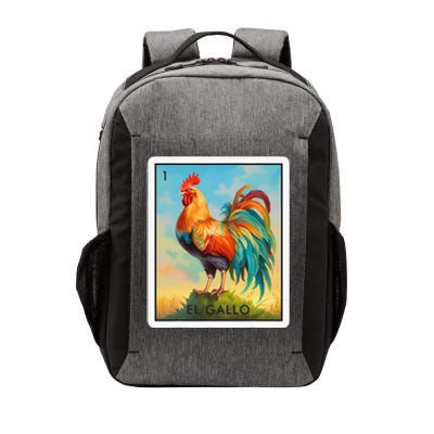 El Gallo Mexican Lottery Bingo Game Traditional Rooster Card Vector Backpack