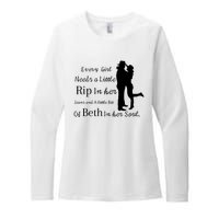 Every Girl Needs A Little Rip In Her Jeans And Beth In Her Soul Womens CVC Long Sleeve Shirt