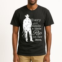 Every Girl Needs A Little Rip In Her Jeans Tall T-Shirt