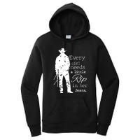 Every Girl Needs A Little Rip In Her Jeans Women's Pullover Hoodie