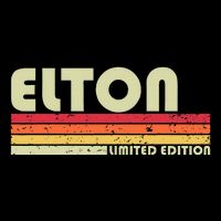 Elton Gift Name Personalized Funny Retro Vintage Birthday T-Shirt