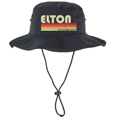 Elton Gift Name Personalized Funny Retro Vintage Birthday Bucket Hat