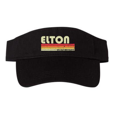 Elton Gift Name Personalized Funny Retro Vintage Birthday Visor