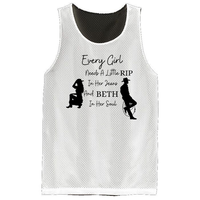 Every Girl Needs Beth In Her Soul Mesh Reversible Basketball Jersey Tank