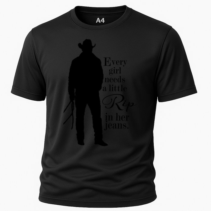 Every Girl Needs A Little Rip In Her Jeans Cooling Performance Crew T-Shirt