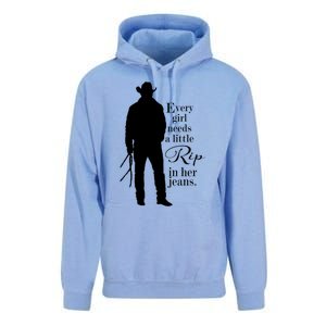 Every Girl Needs A Little Rip In Her Jeans Unisex Surf Hoodie