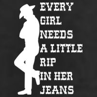 Every Girl Needs A Little Rip In Her Jeans Beanie