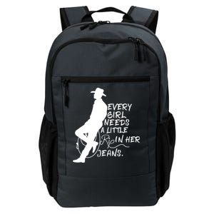 Every Girl Needs A Little Rip In Her Jeans Meme Every Girl Needs A Little Daily Commute Backpack