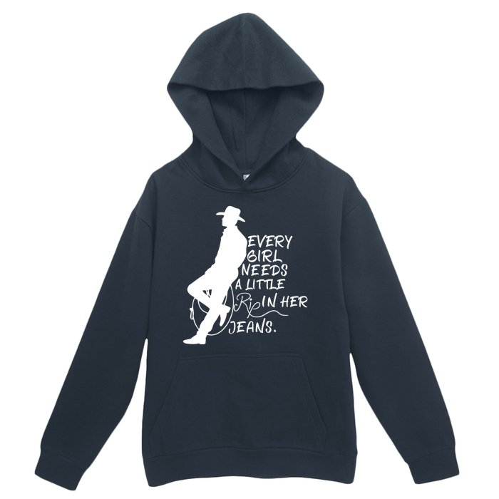 Every Girl Needs A Little Rip In Her Jeans Meme Every Girl Needs A Little Urban Pullover Hoodie