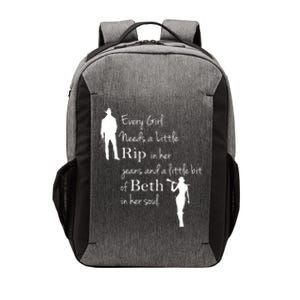 Every Girl Needs A Little Rip In Her Jeans And Beth In Her Soul Vector Backpack