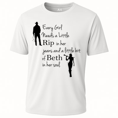 Every Girl Needs A Little Rip In Her Jeans And Beth In Her Soul Performance Shirt