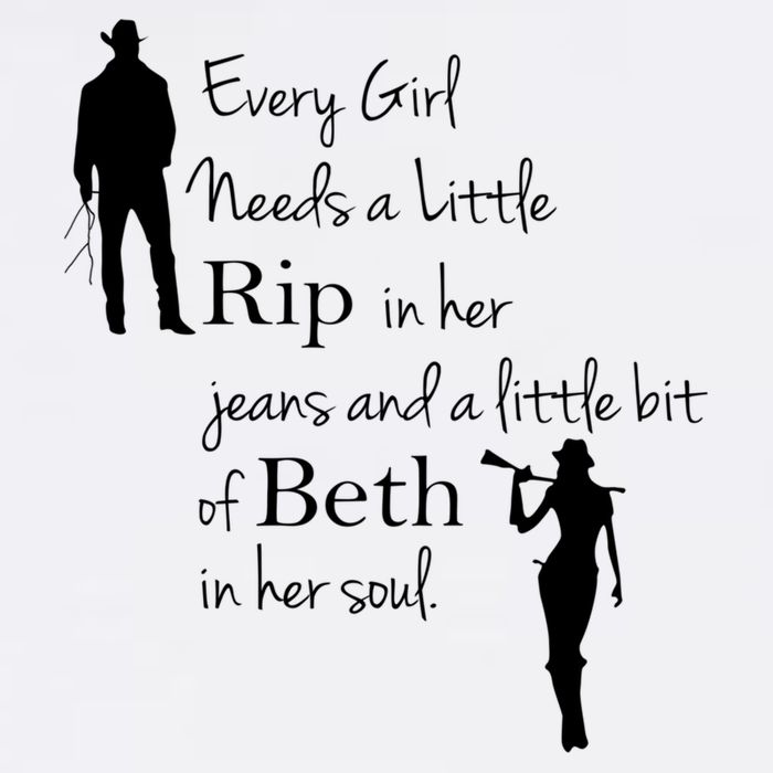 Every Girl Needs A Little Rip In Her Jeans And Beth In Her Soul Hoodie
