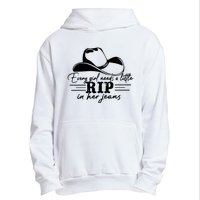 Every Girl Needs A Little Rip In Her Jeans Urban Pullover Hoodie