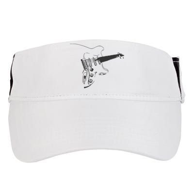 Electric Guitar Player Adult Drive Performance Visor